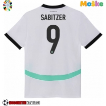 Moške Nogometnih dresov Avstrija Marcel Sabitzer #9 Gostujoči EP 2024 Kratki rokavi